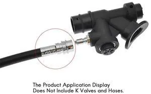 Ageryu 1 PCS Scuba Diving Regulator BCD Low Pressure Hose Connect Power Inflator Hose Diving Accessory-N33R