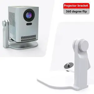 Ageryu Desktop Projector Stand Ultra-Compact Stand For Home And Offices Projector Holder With Easy Setup And 360-Degree Rotation B-N33