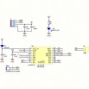 Ageryu ASR Unit AI Offline Voice Recognition Unit CI-03T AI ligent Offline Voice Module Offline Voice Module-N33R