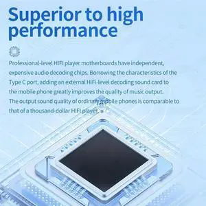Ageryu T01pro DAC Decoding Audio Hifi Earphone Amplifier USB Typec To 3.5Mm 32Bit Digital Audio Decoding Earphone Converter-N33R