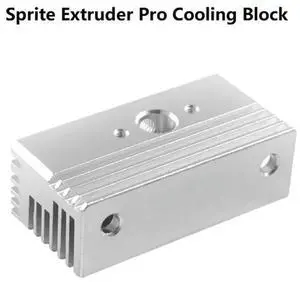 Ageryu 5Pcs Cooling Block For Sprite Extruder 3D Printer Accessories For Ender3 S1 Plus Pro/CR10 Smart Pro/Ender-3 V3 SE Etc