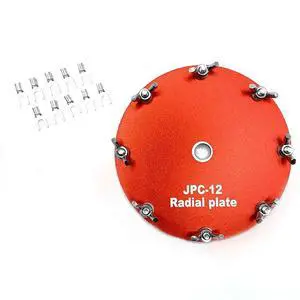 Ageryu Dedicated Network Disk For Pac-12 JPC-12 Portable Short Wave Antenna Aluminium Grounding Disk