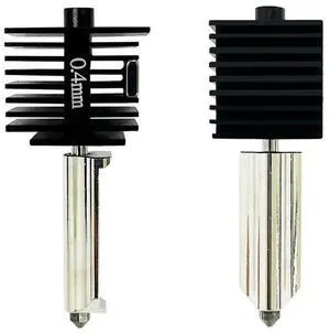 Ageryu 2Pack A1 Mini/A1 Print Hot End Kit Extruder 0.4MM Hardened Steel Nozzle Replacement With 4PCS Cover Sock For