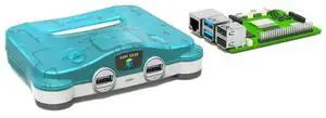 Ageryu For Retroflag 64Pi Case With Dual USB Ports, SD Card Storage, Safe Shutdown And Reset For Pi5