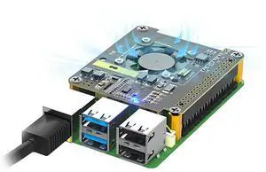 For Pi 5 POE Ethernet Power Supply Module With Fan RGB Light 802.3Af/At M.2 NVME To Pcie Adapter For Pi 5 POE Ethernet Power Supply Module With Fan RGB Light 802.3Af/At M.2 NVME To Pcie Adapter