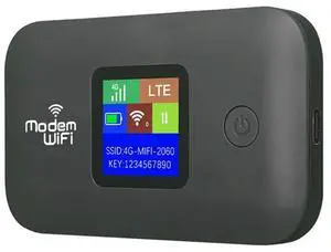 Wifi Router 4G Wireless Portable Modem Pocket Mifi Sim Card Slot Repeater 3000Mah ABS Iron-Gray-N33R