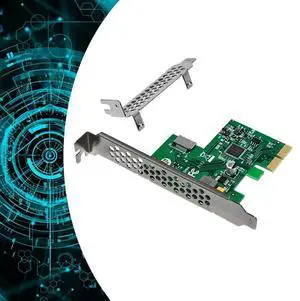 Ageryu PCIE Expansion Card PCI Express X2 Single Port TYPE-E USB3.1 10Gbps Expansion Card ASM3142 Chip For Desktop Laptop Ageryu PCIE Expansion Card PCI Express X2 Single Port TYPE-E USB3.1 10Gbps Expansion Card ASM3142 Chip For Desktop Laptop