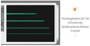 Ageryu Multi-Function Electronic Calendar Desktop Calendar LCD Handwriting Board Office Memo Desktop Ornament Calendar,White