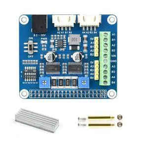 For Raspberry Pi Stepper Motor HAT Expansion Board Up To 1/32 Microstepping For Jetson Nano For 3D Printing-N33R