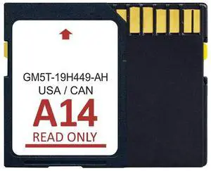 Ageryu Latest 2023 A14 Navigation Card GM5T-19H449-AH Maps Card For GPS Map Update Sync USA/Canada Maps SYNC Navigation Syste