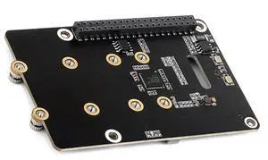 For Pi 5 Pcie To 2CH M.2 HAT (B) Compatible 2280 Nvme M.2 SSD HAT With 16P Cable 5Gbpsdata Rate With Cooler For Pi 5 Pcie To 2CH M.2 HAT (B) Compatible 2280 Nvme M.2 SSD HAT With 16P Cable 5Gbpsdata Rate With Cooler