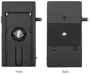 Ageryu Workmanshipp-Cinema Camera BMPCC 4K Power Supply Mount Plate Adapter With Spring Cable For NP-F970 F750 F550 Batt
