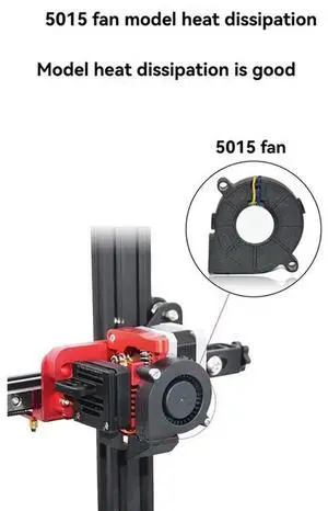 Direct Drive Extruder Upgrade Kit One-Piece Direct Extrusion Kit With Turbo Fanhotend Assembly 24V For Ender-3 Direct Drive Extruder Upgrade Kit One-Piece Direct Extrusion Kit With Turbo Fanhotend Assembly 24V For Ender-3