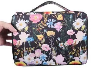 Workmanshipp-250 Slots Colored Pencil Case Organizer With Zipper Large Capacity Pen Holder Bag For Student Or Artist