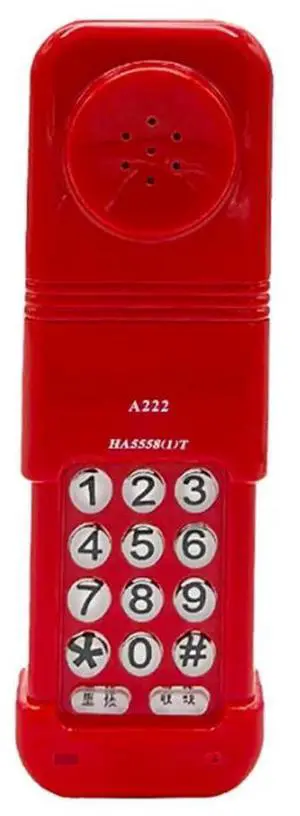 Ageryu Telephone Landline For Hotel Corded Telephone Desktop Telephone With Telescopic Covers And Redial Function