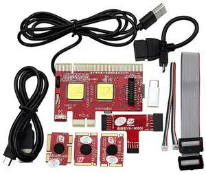 Ageryu V8 Multifunction Laptop And Desktop PC Card Universal Post Diagnostic Test Card Support PCI,PCI-E,LPC,Mini,MSATA