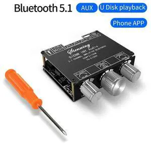 Ageryu 50Wx2+100W YS-E100H 2.1 Hi-Lo Subwoofer TPA3116 Portable Convenient Channel Amplifier Board Module Bluetooth Amplifier Board-N33