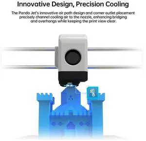 BIQU Panda Jet Cooling Fan Duct Upgrade for P1P P1S X1C X1E