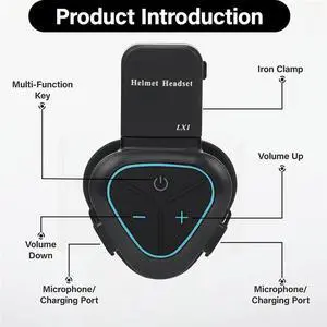 Ageryu Workmanshipp-LX1 Motorcycle Helmet Bluetooth Headset Portable Smart Noise Cancelling Waterproof Takeaway Headset