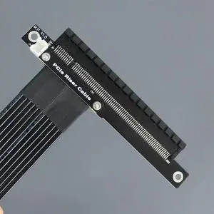 Ageryu PCI-E 4.0 X4 To X16 Extension Cable Riser Cable Pcie X4 64G/Bps Adapter Cable For RTX3090 Rx6800xt Graphics 20CM