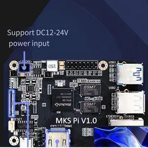 MKS PI KLIPPER Motherboard Controller 64Bits SOC Onboard Klipperscreen For Voron Compatible For Pi -A Durabl