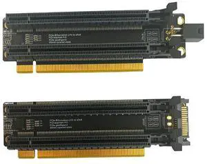 Ageryu PCI-E 4.0 X16 1 To 2 Expansion Card Gen4 Split Card Pcie-Bifurcation X16 To X8X8 With 20Mm Spaced Slots CPU4P