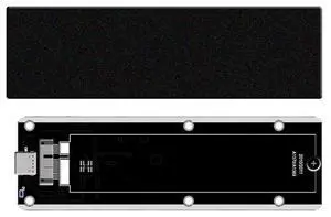 Ageryu For 2010 2011 Air A1369 A1370 SSD Case USB3.2 GEN2 To 12+6Pin M.2 SATA SSD Enclosure 6Gbps M2 SSD Box