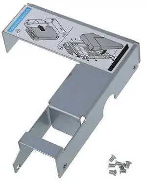 Ageryu 10Pcs 3.5Inch To 2.5Inch Metal HDD Bracket Tray Caddy For R420 R430 R510 R520 T620 R710 R720 R730 9W8C4 Converter