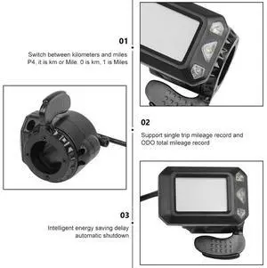 Ageryu Folding Scooter Controller Switch Button LCD Display Brake Accelerator Throttle Kit For Electric Scooter-N33R