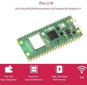 Ageryu Pico 2 W Evaluation Kit For Pi Pico 2 W Microcontroller Board Based On RP2350 Chip Supports WIFI And Bluetoo