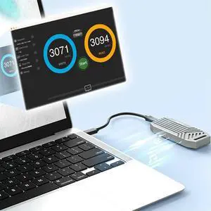 Ageryu MAIWO M2 NVMe SSD Enclosure USB4.0 40Gbps Solid State External Hard Drive Case Portable SSD Box for Macbook Laptop