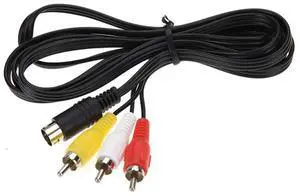 Audio Video AV Wire Cable 3RCA Cord 9 Pin To RCA Connection Cord AV Cable RCA Connection Cord for Sega Genesis 2  3