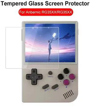 Screen Protector Film 9H HD Screen Protective Film Anti-Scrach Screen Tempered Film for Anbernic RG35XX/RG35XX Plus