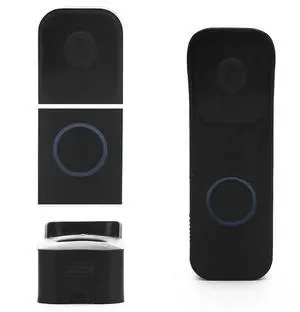 Silicone Case Cover Against UV Protective Skin Cover with Hat Brim Camera Doorbell Case Dustproof for Blink Video Doorbell Cover