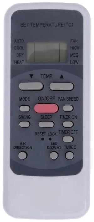 Air Conditioner Remote Control Air Conditioner Remote Controller Fit for Midea R51M/E