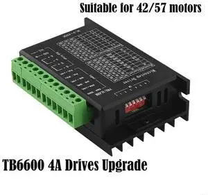 TB6600 2-Phase Stepper Motor Driver 42/57 Motor Controller 8 Level Adjustable