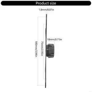 Portable Monitors Mounting Adapter Bracket Plate 17mm Ball Head To 100x100mm