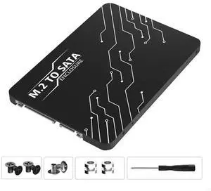 Key NVME SSD to 2.5Inch Adapters Convert NVME SSD to 2.5" Card for 2230/2242/2260/2280