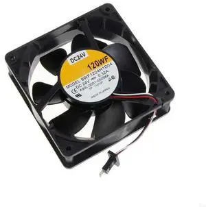 Three-Wire Inverter Cooling Fan 12cm 12038 SanAce120WF A90L-0001-0509 9WF1224H1D03 24V 0.38A Dual-Ball Bearing