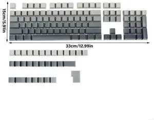 Versatility Gradients Keycaps OEM Keycap for Customizing Keyboards Aesthetics and Enhancing Light Effects