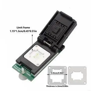 EMMC BGA153 BGA169 Adapter Socket For T76 Programmer Speed Programming &Reading