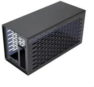 TH3P4G3 GPU Dock Case- Metal Frame + Acrylic Side Plate Thunderbolt-compatible Support ATX SFX-FlEX1U) Power Supply