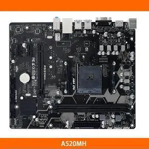 ForDesktop Motherboard A520MH A520 Socket AM4 64GB DDR4 M.2 Micro ATX Fast Ship