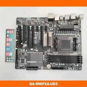 AM3+990FX SB950 4 × DDR3 32GB ATX 6 × SATA ForMotherboard GA-990FXA-UD3