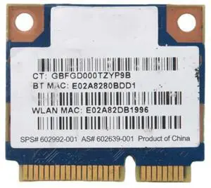 Ageryu Wireless Network Card 300M Wifi WLAN Bluetooth 3.0 PCI-E Card For RT3090BC4 Probook