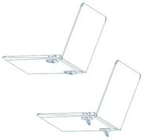 Ageryu 1 Pair Invisible Mini Legs For Laptop Aluminum Base Support Tools Laptop Stand Radiator For Keyboard Holder