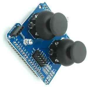 Ageryu Electronic Building Blocks Dual Game Joystick Button Module Joystick UNO-Compatible R3 Without Pin Header