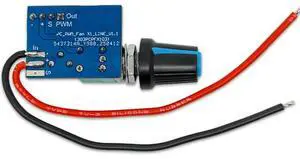 Ageryu DC12V 4 Pin PWM Fan Speed Controller PWM Fan Speed Controller Fan Speed Controller