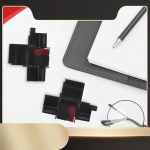 Ageryu IR-40T (5 Pack) Compatible Calculator Printer Ribbons Ink Roller - Black & Red-N33R