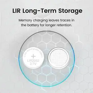 Ageryu USB C Coin Cells Button Charger For LIR1025/1220/1254/1620/1632/2016/2025/2032/2430/2450 Button Charger A-N33R